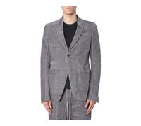 Rick Owens - Giacca Monopetto - Homme - Vestes - Gris - Taille: L
