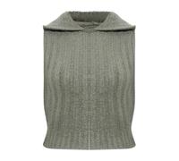 Rick Owens - Gilet Capuche en Cachemire - Femme - Pulls - Gris - Taille: 36 FR