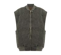 Rick Owens - Gilet Oversize en Denim - Homme - Vestes - Gris - Taille: S