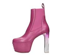 Rick Owens - Heeled Bottes - Femme - Chaussures - Rose - Taille: 37 EU