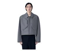 Rick Owens - Heizer Mac Jacket - Homme - Vestes - Gris - Taille: S