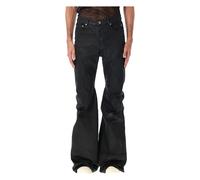 Rick Owens - Jean Bootcut Noir Aw25 - Homme - Jeans - Noir - Taille: W32