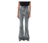 Rick Owens - Jean Évasé Taille Haute Sky - Femme - Jeans - Gris - Taille: W28