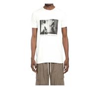 Rick Owens - Level T-Shirt - Homme - Tops - Blanc - Taille: L