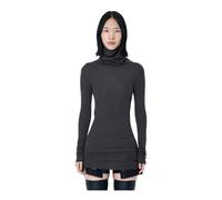 Rick Owens - LS Tube Top - Femme - Pulls - Gris - Taille: 40 FR