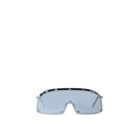 Rick Owens - Lunettes de soleil de protection en acier avec fermeture éclair - unisex - Accessoires - Gris - Taille: ONE Size