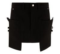 Rick Owens - Mini-jupe Noire Stefan - Femme - Jupes - Noir - Taille: 40 FR