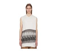 Rick Owens - Oversized Crew Neck Tank Top - Homme - Tops - Multicolore - Taille: M