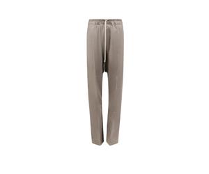 RICK OWENS pantalon en coton homme gris - 50