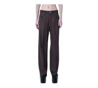 Rick Owens - Pantalon Geth Tailored - Femme - Pantalons - Brun - Taille: W29