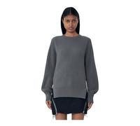 Rick Owens - Pull en Tricot Côtelé - Femme - Pulls - Gris - Taille: 38 FR