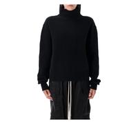 Rick Owens - Pull Fisherman Noir Aw25 - Femme - Pulls - Noir - Taille: 40 FR