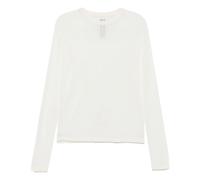 Rick Owens - Pull ras du cou à manches longues - Femme - Pulls - Beige - Taille: 40 FR
