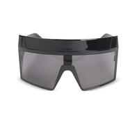 Rick Owens - Rev Shiny Shield Lunettes de soleil - Femme - Accessoires - Noir - Taille: ONE Size