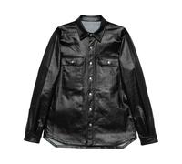 Rick Owens - Short Sleeve Chemises - Homme - Chemises - Noir - Taille: M