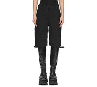 Rick Owens - Shorts de travail - Femme - Shorts - Noir - Taille: W27