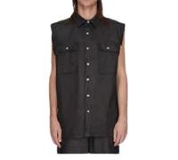 Rick Owens - SL Tommy Jumbo Outershirt - Homme - Tops - Noir - Taille: L
