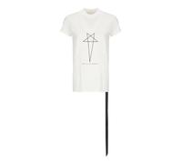 Rick Owens - Small Level T-Shirt - Femme - Tops - Blanc - Taille: 40 FR