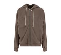 Rick Owens - Sweat à capuche zippé - Homme - Sweatshirts et sweats à capuche - Brun - Taille: M