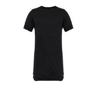 Rick Owens - T-shirt à double épaisseur - Homme - Tops - Noir - Taille: L