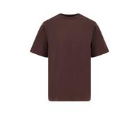 rick owens t-shirt homme marron en coton - S