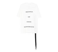 Rick Owens - T-shirt Jumbo - Femme - Tops - Blanc - Taille: 40 FR