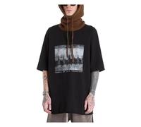 Rick Owens - T-shirt Jumbo SS - Homme - Tops - Noir - Taille: M