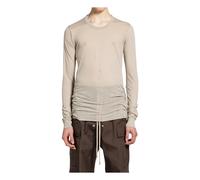 Rick Owens - Temple Basic LS T - Homme - Tops - Beige - Taille: XL