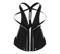 Rick Owens - Temple Bauhaus Vest - Homme - Vestes - Noir - Taille: L