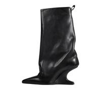 Rick Owens - Temple Cantilever 8 Sharp Flared - Femme - Chaussures - Noir - Taille: 40 EU