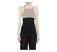 Rick Owens - Temple Helm Top - Femme - Tops - Beige - Taille: 40 FR
