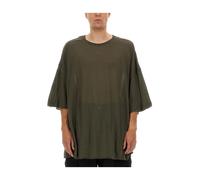 Rick Owens - Tommy T - Homme - Tops - Vert - Taille: ONE Size