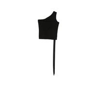Rick Owens - Top sans manches côtelé - Femme - Tops - Noir - Taille: 40 FR