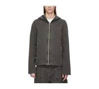 Rick Owens - Veste à capuche zippée - Homme - Sweatshirts et sweats à capuche - Gris - Taille: L