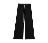 Rick Owens - Wide Pusher Pants - Homme - Pantalons - Noir - Taille: M