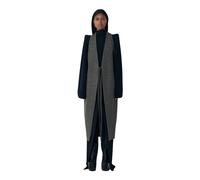 Rick Owens - Wool Draped Waistcoat - Femme - Vestes - Gris - Taille: 38 FR