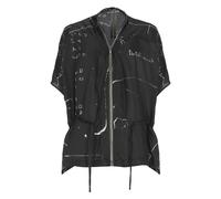 Rick Owens - Zip Printed Jacket - Femme - Vestes - Noir - Taille: ONE Size