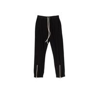 Rick Owens - Zipped Track Pant - Homme - Pantalons - Noir - Taille: XL