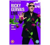 Ricky Gervais 3 Disc Box Set Fame Animals Science - Dvd Stand-Up Comedy Région 2
