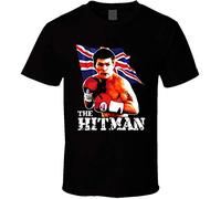 Ricky Hatton Hitman Boxing Unisex 100% Cotton Short-Sleeve T-Shirts Black M