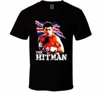 Ricky Hatton Hitman UK Boxing T Shirt Black
