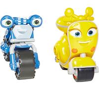Ricky Zoom Figurines de Motos Loop & Scootio, Jouets à Collectionner Pack de 2 Véhicules Miniatures à Roues Libres, pour Enfants, Garçons et Filles de 3, 4, 5, 6 ans et +, T20045