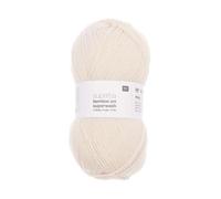 Rico 007 Superba Bamboo Uni Chaussette 4 plis Crème
