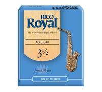 Rico Anches Rico Royal pour saxophone alto, force 3.5, pack de 10