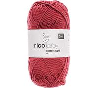 Rico Baby Cotton Soft dk Fb. 067 Pelote de laine douce pour bébé Rouge