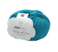 Rico Baby Dream Uni 50 g - Couleur : 21 - Bleu pétrole - A Luxury Touch