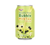 RICO Bubble Tea au lait saveur melon miel 350 ml