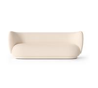 Rico Canapé 3 places Laine Bouclé Blanc cassé Ferm Living - 5704723030638