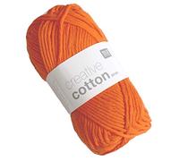 Rico: Creative Aran laine en coton Orange 74
