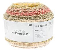 Pelote de laine à tricoter Creative Chic Unique - 200GR - Rico Design 01 Multicolore - 01 Multicolore 01 Multicolore